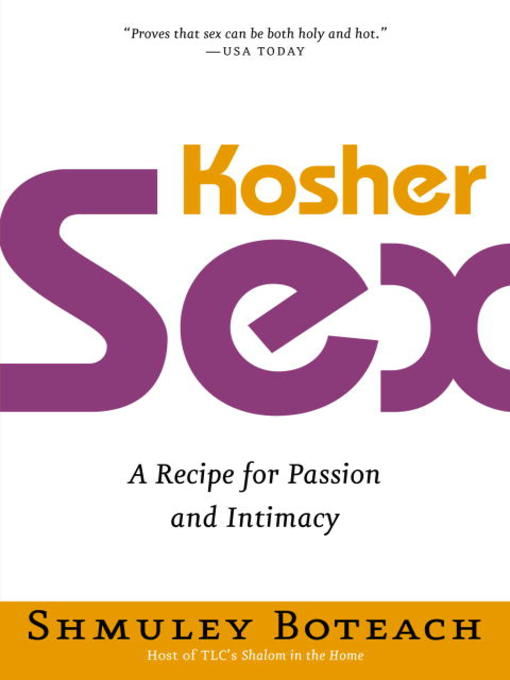Title details for Kosher Sex by Shmuley Boteach - Available